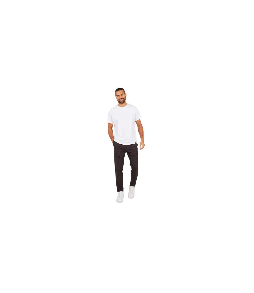 Pantalon À Poches Homme Gris Foncé Brave Soul-1