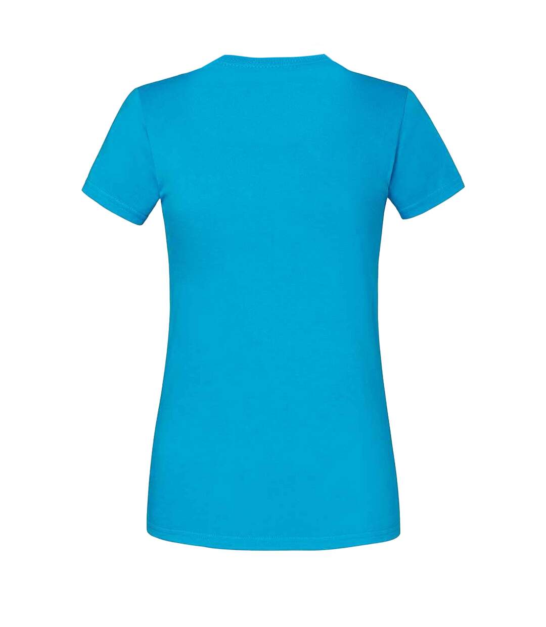 T-shirt iconic femme azur Fruit of the Loom