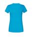 Fruit Of The Loom Womens/Ladies Iconic Ringspun Cotton T-Shirt (Azure) - UTPC5349