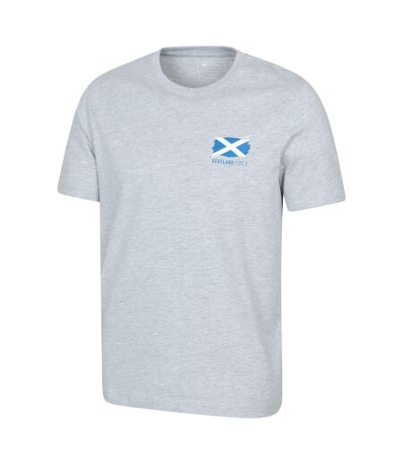T-shirt Scotland Homme Gris Mountain Warehouse