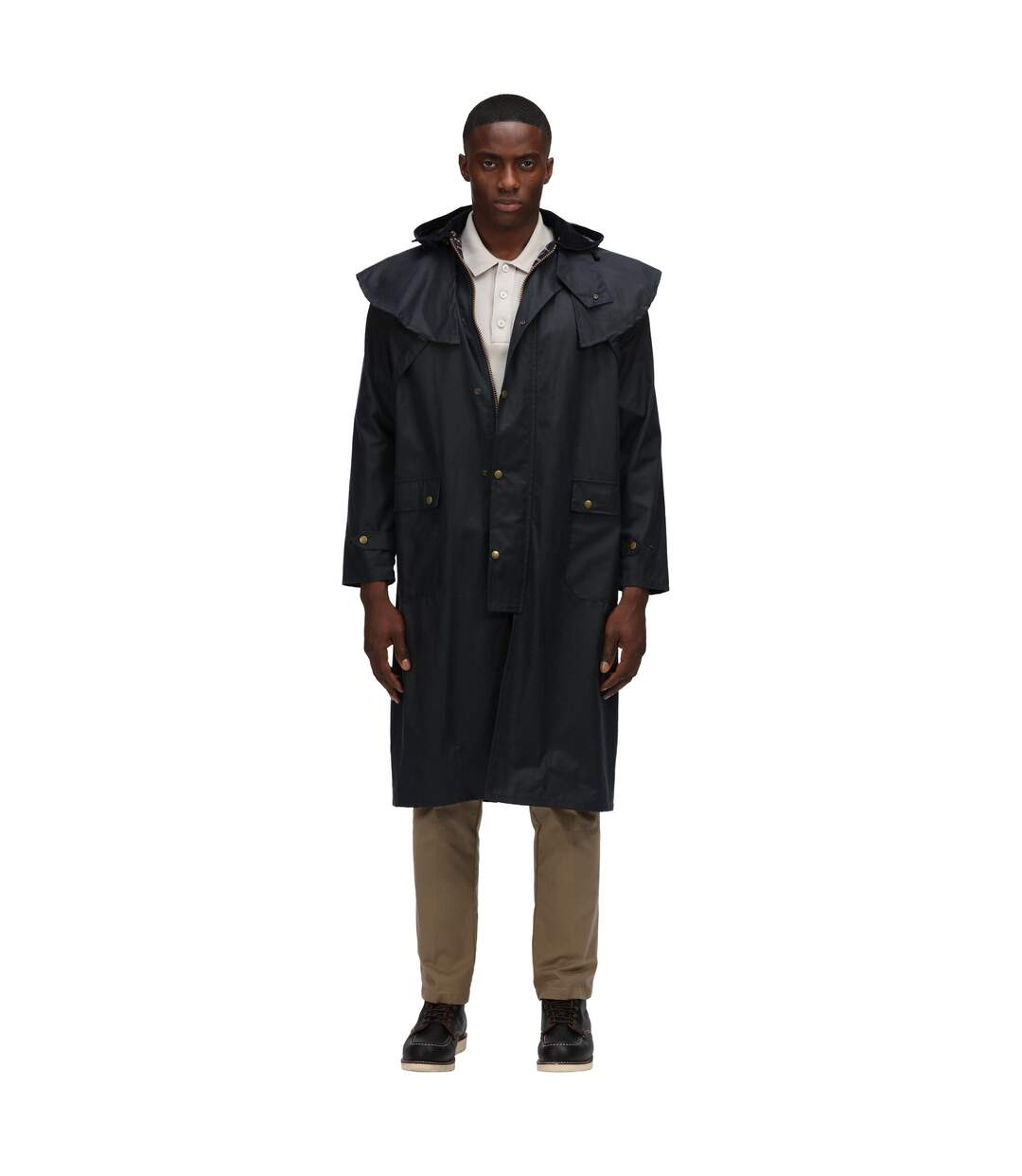 Regatta Veste Cranbrook Waterproof Wax pour hommes (Marine) - UTRG7502-1