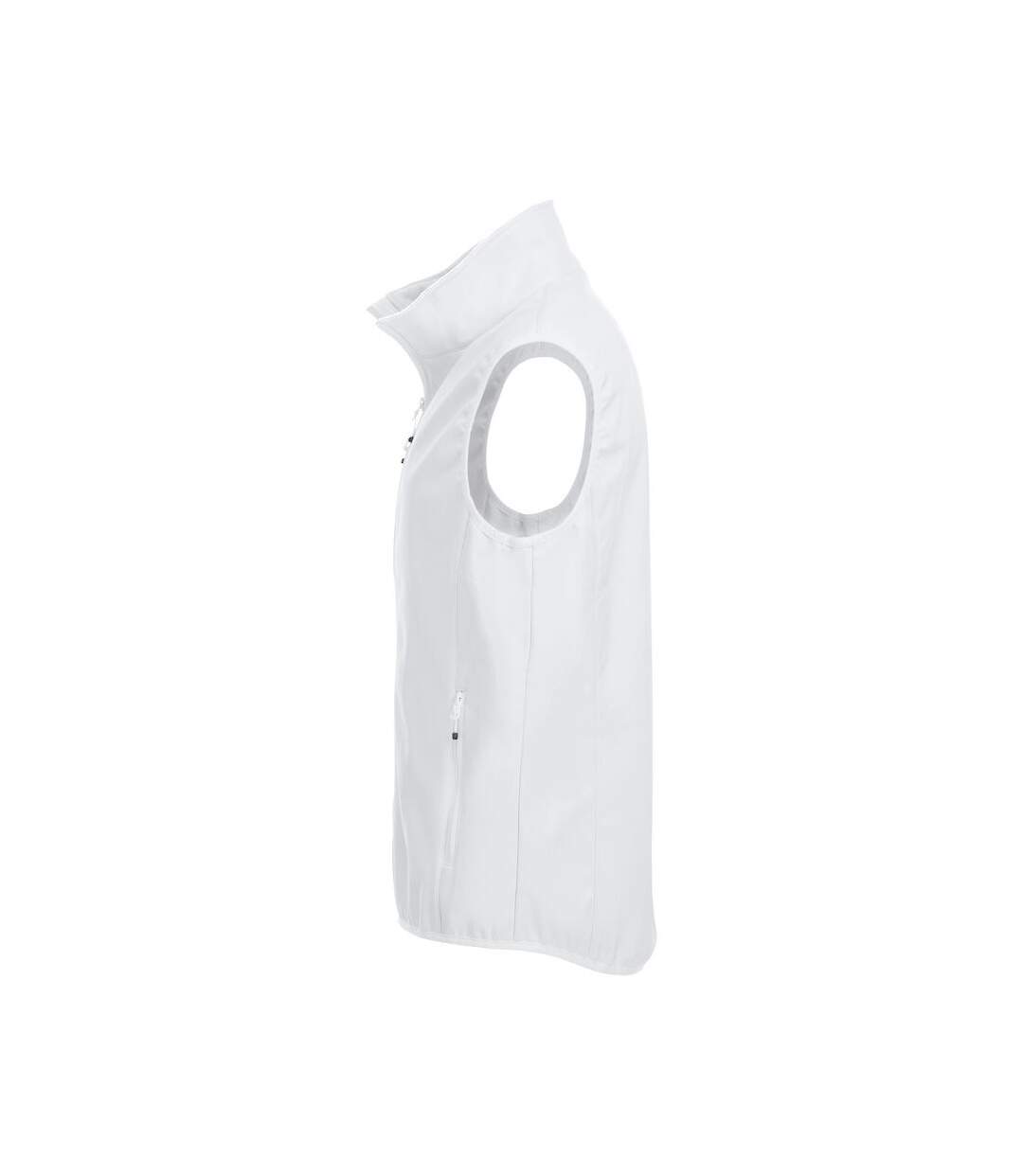 Clique Mens Basic Softshell Vest (White)