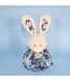 Doudou boule polyester collection LES PETITS FUTÉS Lapin blanc-2
