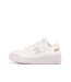 Baskets blanches femme adidas forum bold-1
