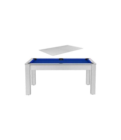 Billard convertible table 6 personnes Texas + plateau dinatoire