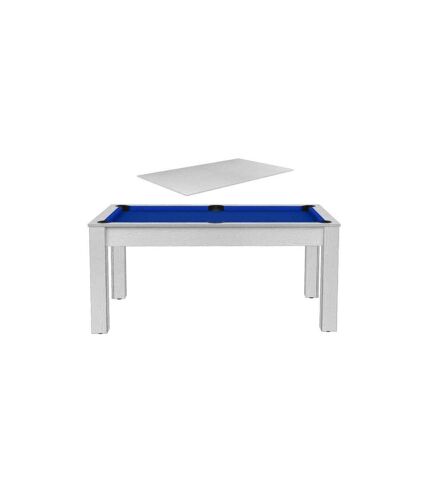 Billard convertible table 6 personnes Texas + plateau dinatoire