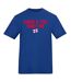 T-shirt Cheer If You Fancy Me Homme Bleu AWD-1