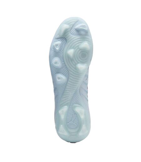 Womens/ladies Future 9 Match Firm Ground Football Boots Ice Blue Puma