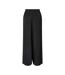 Pantalon fluide noir femme pieces milda-2