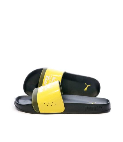 Claquettes Noir/Jaune Homme Puma Porsche Legacy Leadcat 2.0