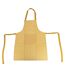 Tablier de Cuisine Imprimé Paty 80cm Jaune Ocre-1