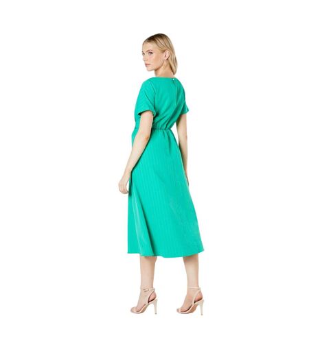 Robe mi-longue femme vert Principles