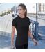 Tee Jays Womens/Ladies Cool Dry Short Sleeve T-Shirt (Black)