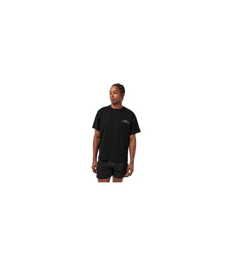 T-shirt Manches Courtes Homme Noir Hybrid Performance