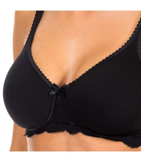 Wireless bra with P04MW cups for women, comfortable and natural design for women's everyday life