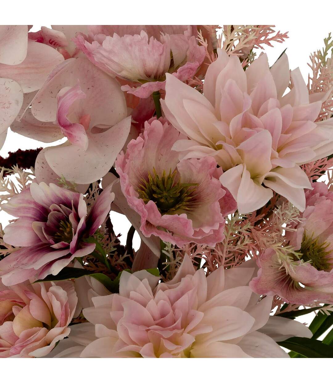 Bouquet Artificiel Composé Wild Romance 60cm Rose-2