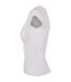 T-shirt Basic Femme Blanc Build Your Brand-3