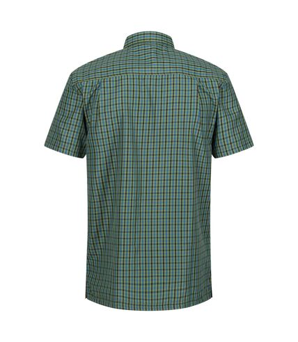 Chemise kalambo homme vert piquant / bleu marocain Regatta