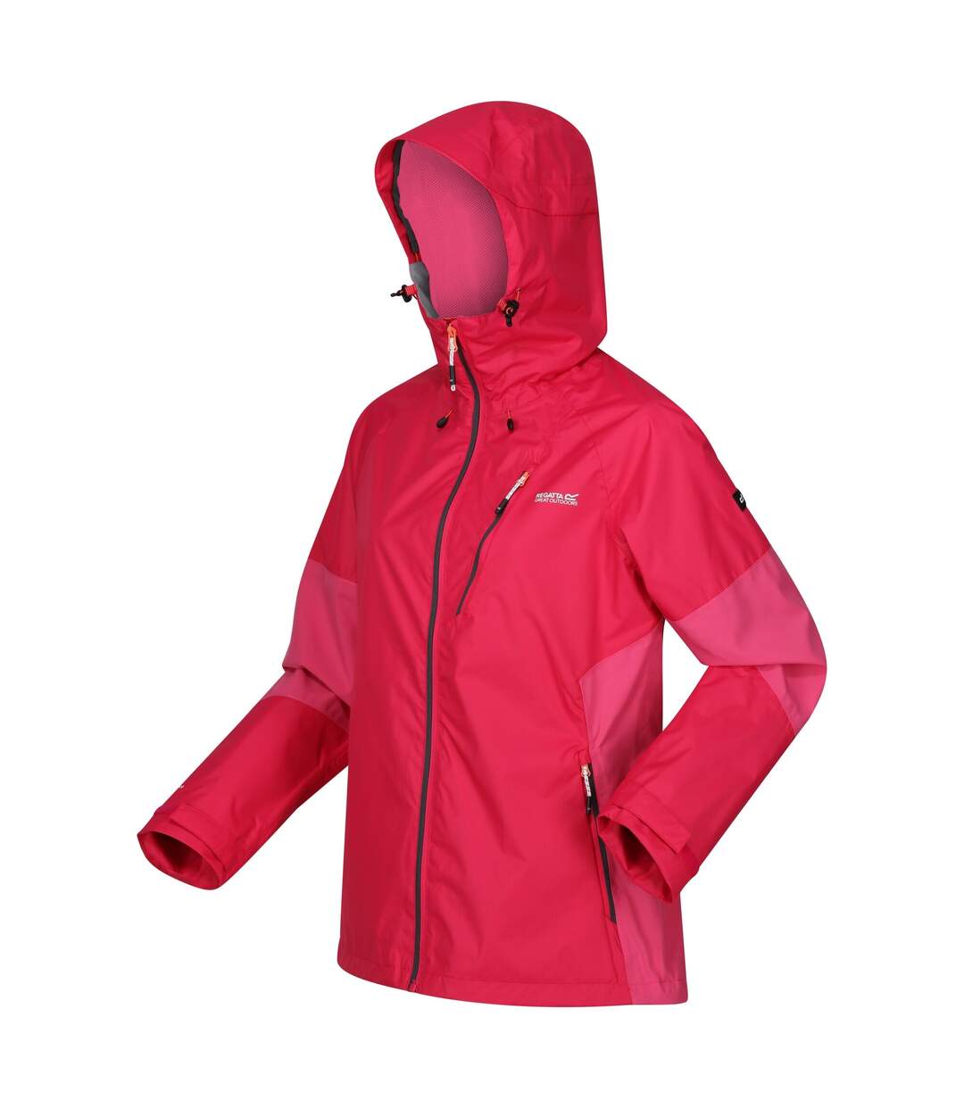 Veste imperméable highton femme rose fluo / flamant rose Regatta-3