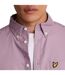 Chemise Unie Homme Rose Lyle & Scott-4