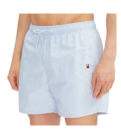 Short de bain bleu homme tommy hilfiger medium drawstring - m