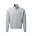 Russell Mens Authentic Full Zip Sweatshirt Jacket (Light Oxford)