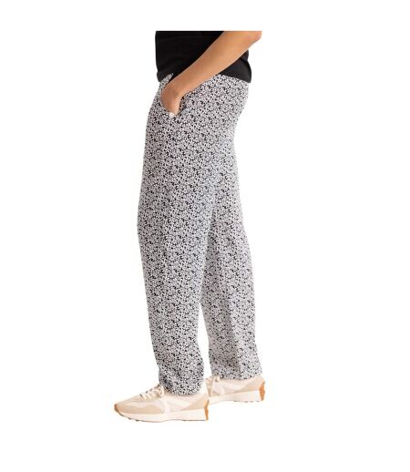 Womens/ladies Kelowna Floral Trousers Black Trespass