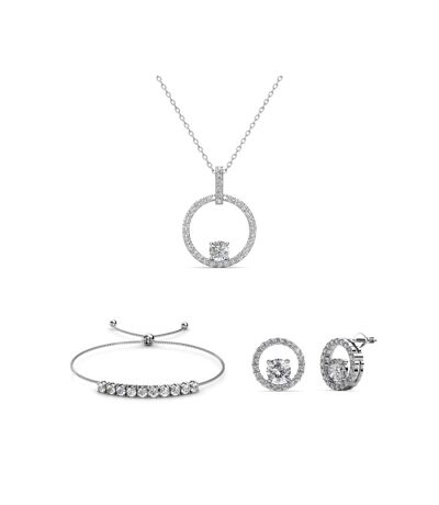 Parures Mia Amory, Cristal d'Autriche, Zircon Blanc