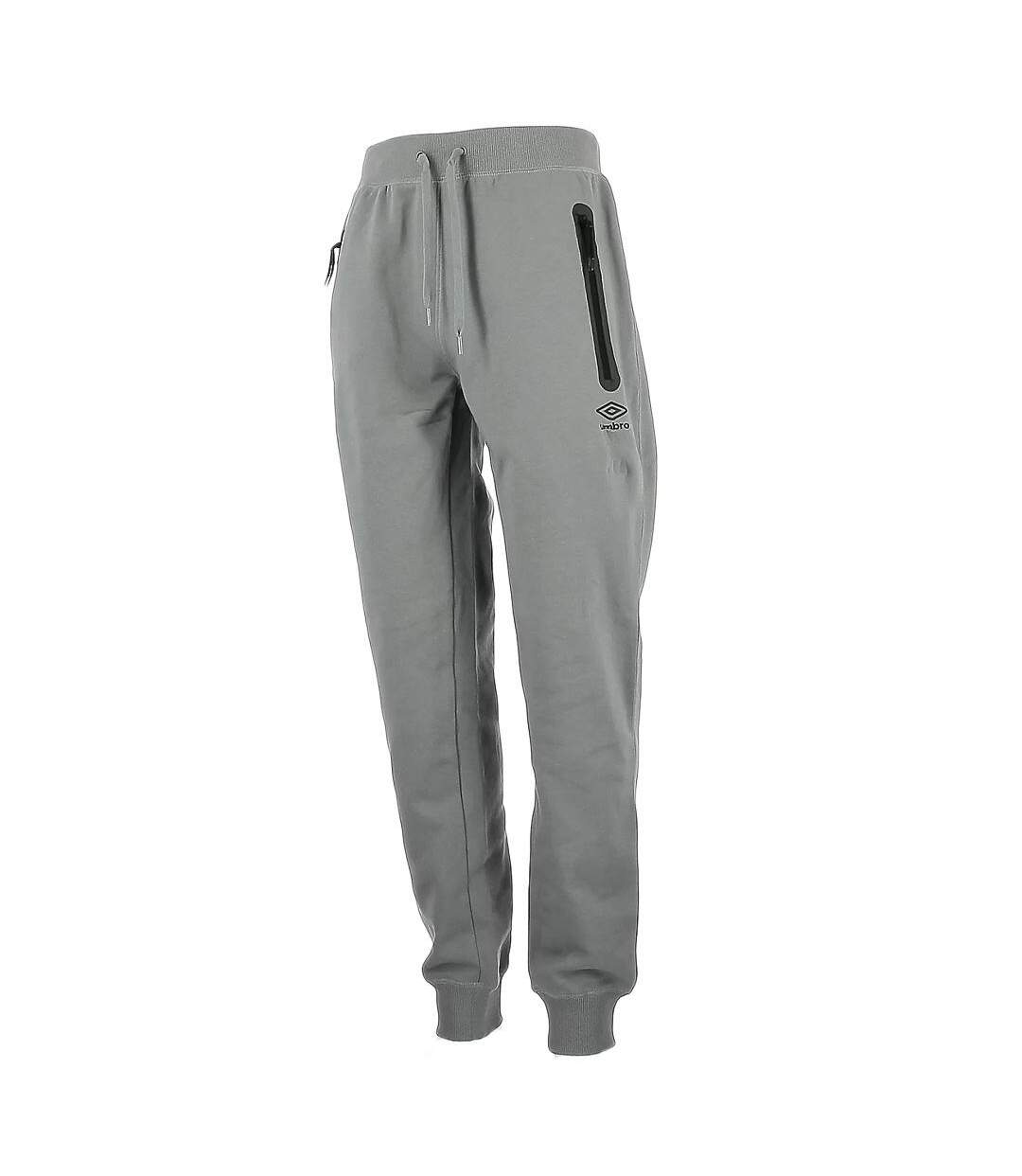 Jogging gris homme umbro fleece-1