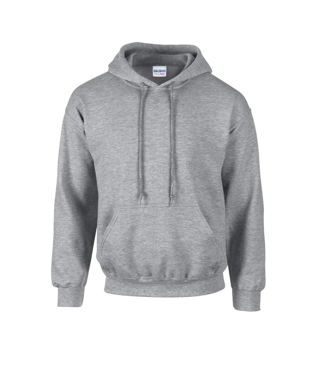 Sweat À Capuche Adulte Gris Gildan-1