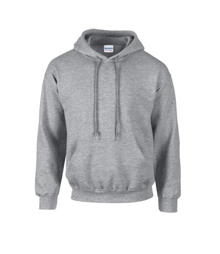 Sweat À Capuche Adulte Gris Gildan
