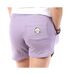 Short Violet Femme Joseph In Molton Saco