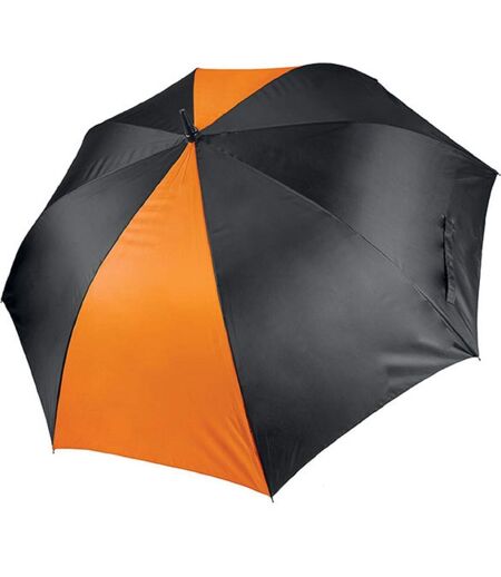 Grand parapluie de golf - KI2008 - noir et orange
