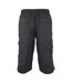 Short À Poches D555 Mason Homme Noir Duke-2
