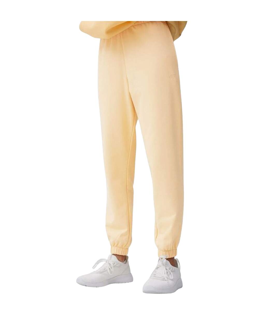 Pantalon De Jogging F147 Femme Jaune 4F-2