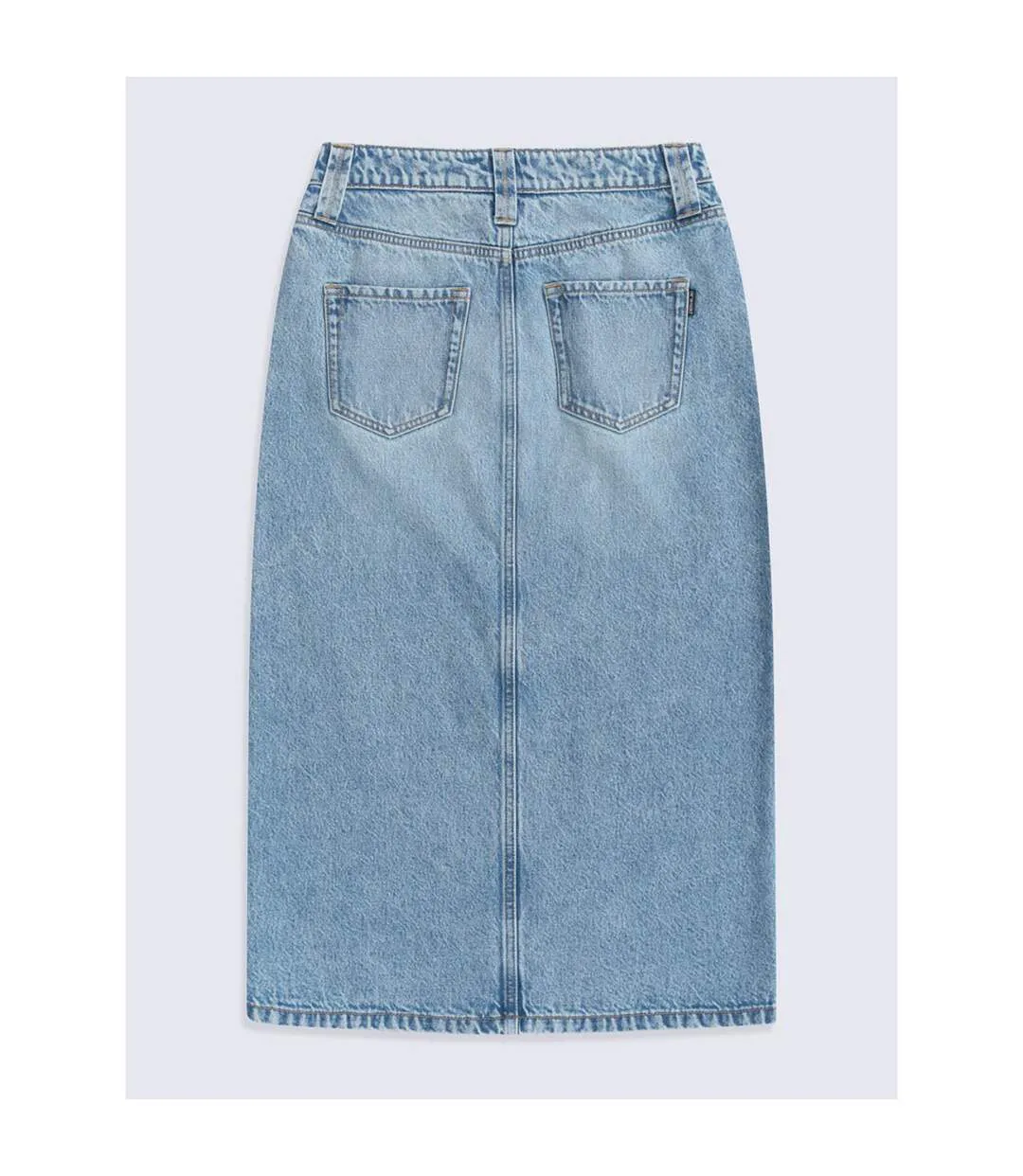 Jupe Midi En Denim Pour Femmes/femmes Bleu Animal-2