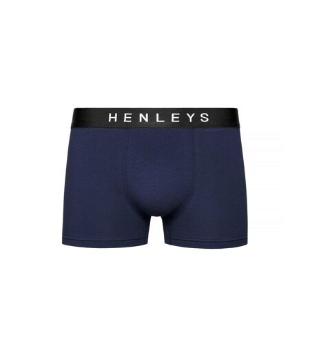 Pack of 5  Mens inkset marl boxer shorts  multicoloured Henleys