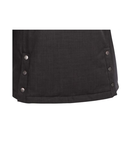 Womens/ladies Dana Down Jacket Black Marl Trespass