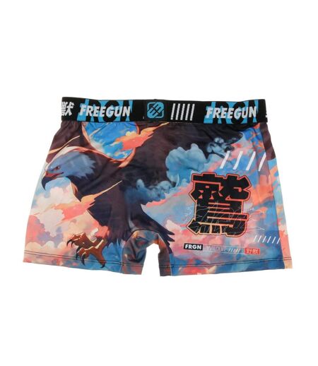Boxer bleu/rose homme freegun aigle - l