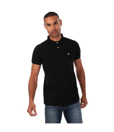 Mens Barnum Polo Shirt Black Weekend Offender