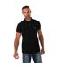 Mens Barnum Polo Shirt Black Weekend Offender-1