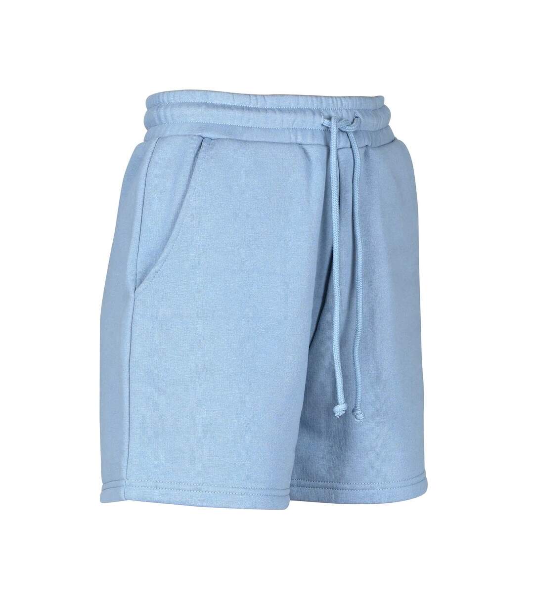 Short de jogging serene femme bleu Aubrion-1