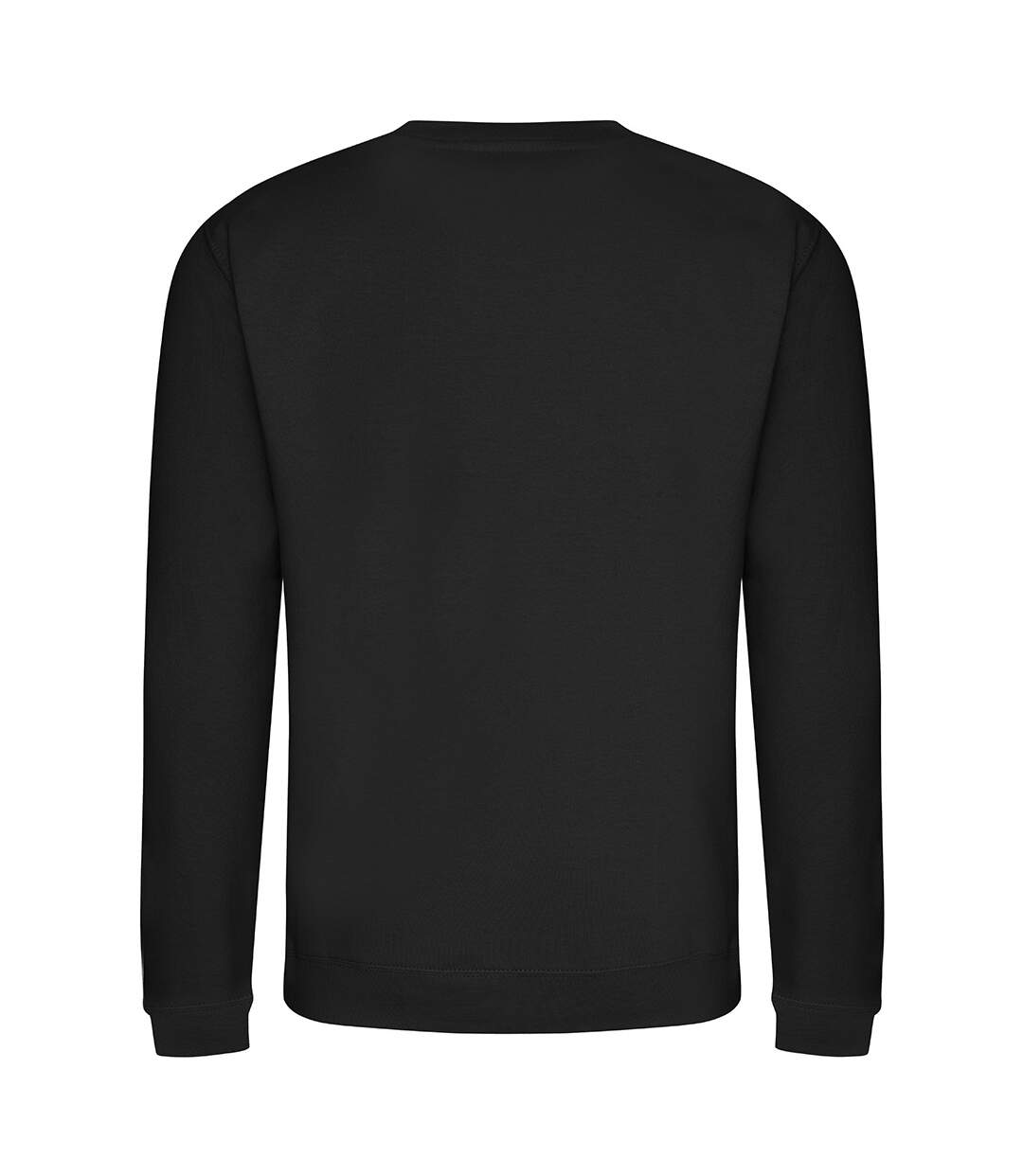 AWDis Just Hoods AWDis Unisex Crew Neck Plain Sweatshirt (280 GSM) (Jet Black) - UTPC2103-2