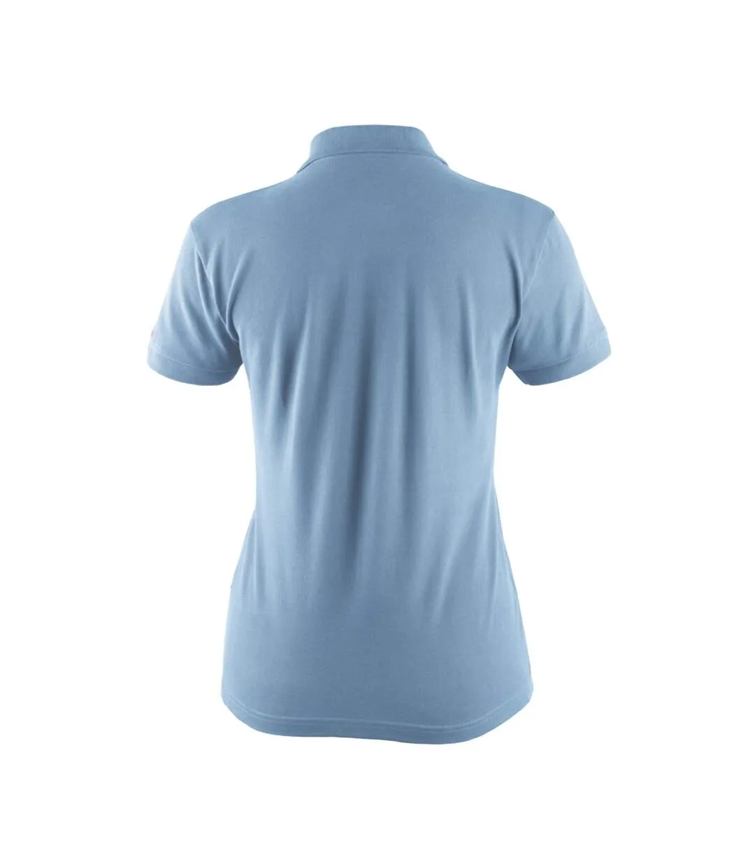 Womens/ladies Crossover Samos Polo Shirt Light Blue Mascot-2