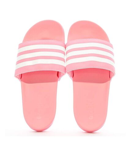 Claquettes Rose/Blanc Adidas Adilette Comfort - 35