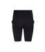 AWDis Cool Womens/Ladies Cool-Flex Shorts (Jet Black) - UTPC6360