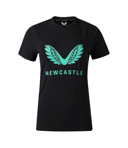 Womens/ladies Newcastle United Fc T-shirt Ponderosa Pine Castore