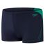 Mens Hyper Boom Swimming Trunks Navy Green Speedo-2