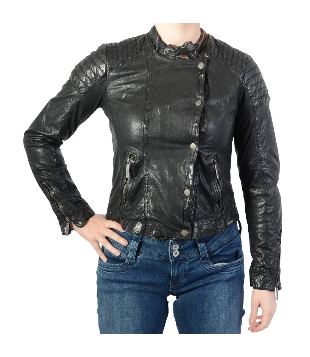 Blouson Cuir Pepe Jeans Rocky