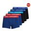 Lot De 5  Shorts De Bain Motif/style Logo Homme Bleu Foncé Jack And Jones-2